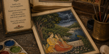Rajasthani miniature painting