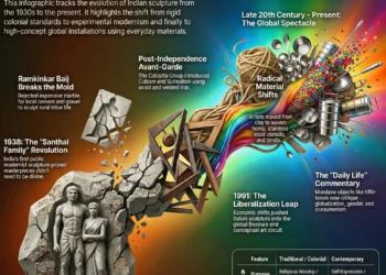 Contemporary Indian Sculpture: From Colonial Realism to Global Installations