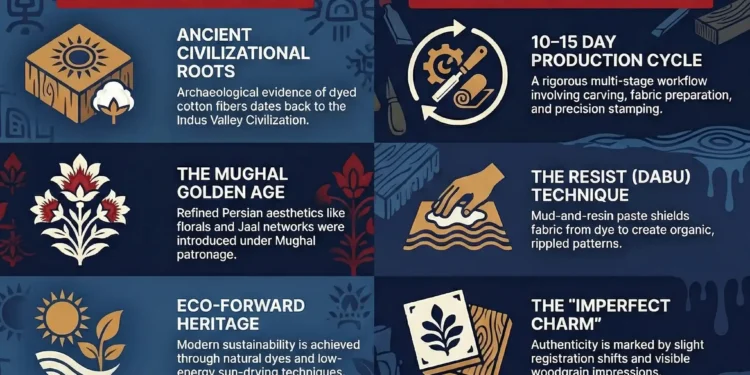 Indian Textiles: From Lustrous Silk Sarees to Hand-Block Prints