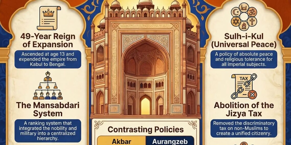 Akbar the Great 1556-1605: The Architect of Mughal India