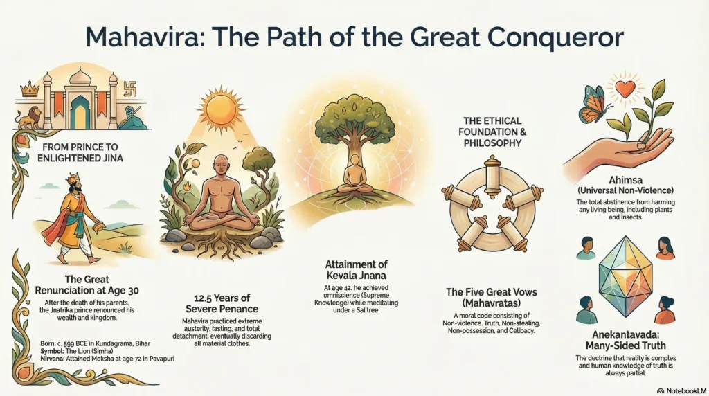 Life of Mahavira: From Prince Vardhamana to Great Conqueror