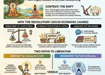 Rise of Jainism and Buddhism: A Revolt Against Rituals and Caste}