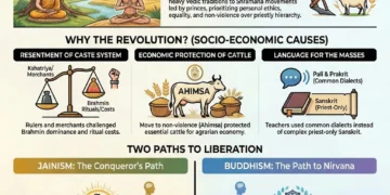 Rise of Jainism and Buddhism: A Revolt Against Rituals and Caste}