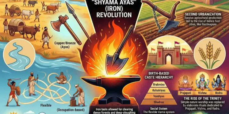 Later Vedic Period 1000-600 BCE: The Age of Iron and Kingdoms