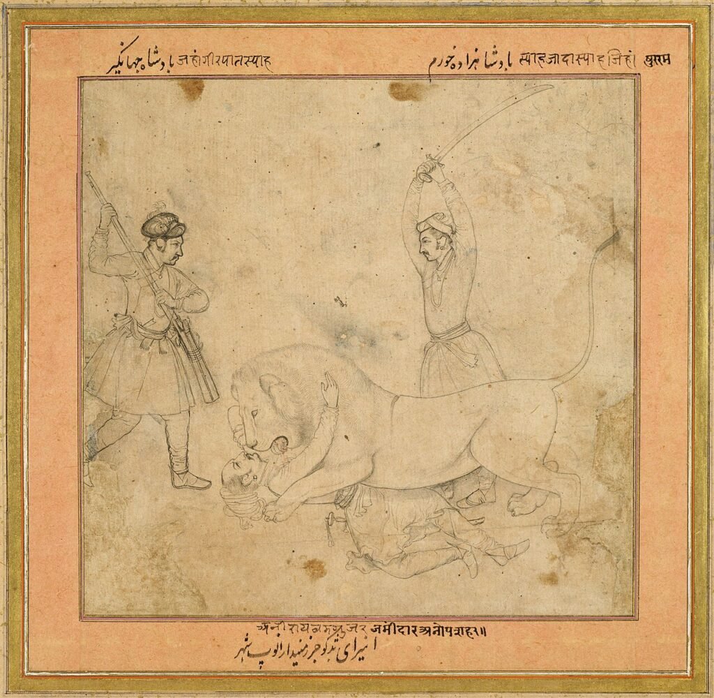 A Rajput court miniature, representing the visual culture that flourished under later Rajput patronage.