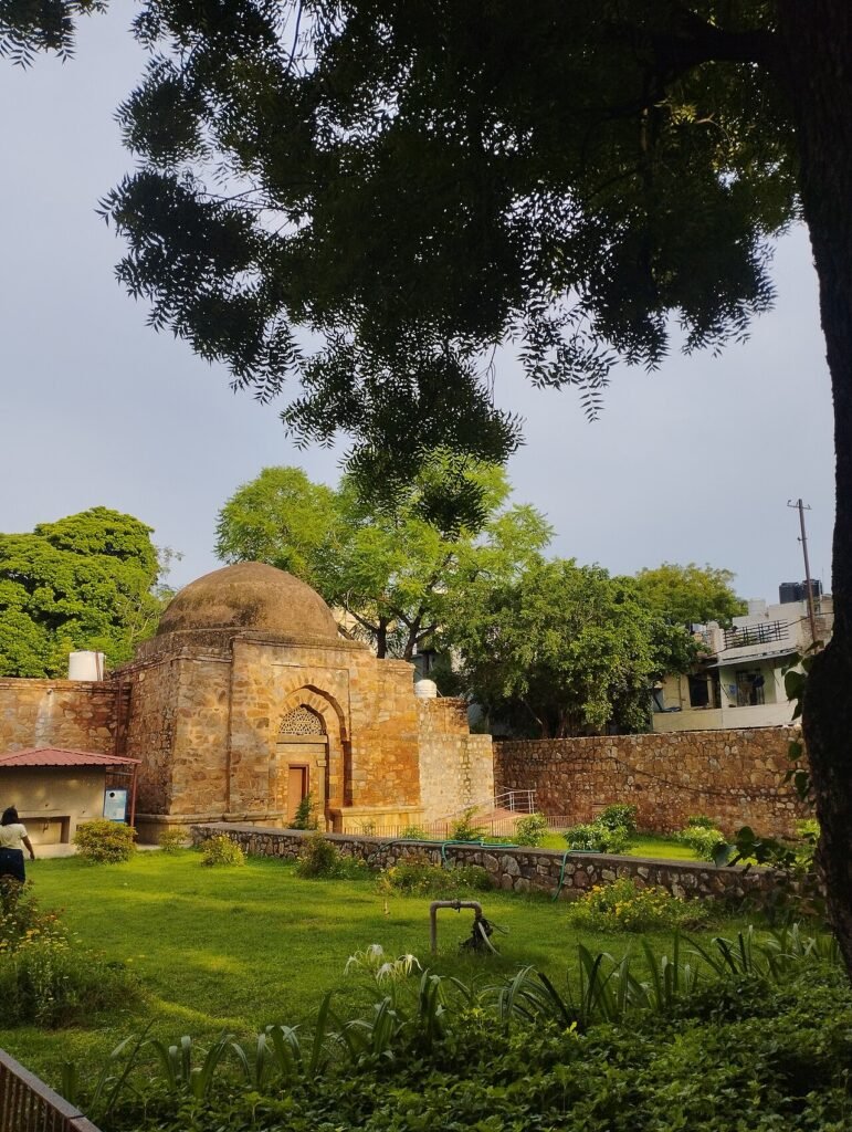 Hauz Khas, the great reservoir originally created to supply Alauddin Khalji’s Siri.