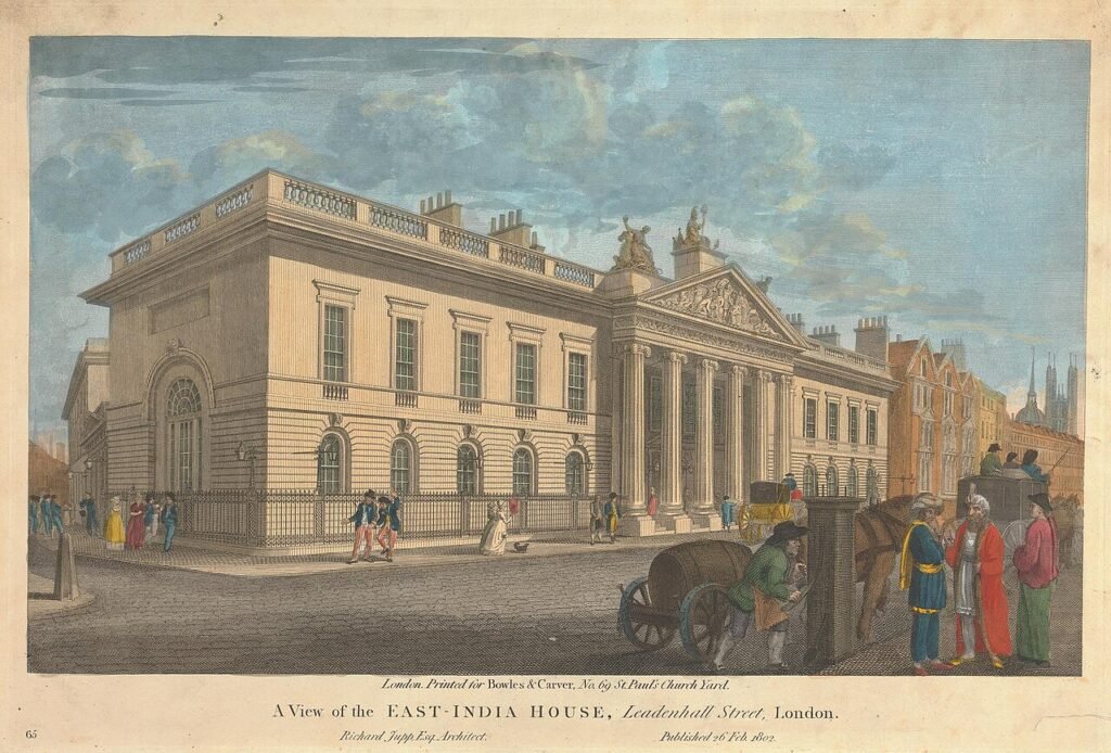 British East India Company: How a Trading Company Conquered a Country East India House in London, headquarters of the English East India Company.