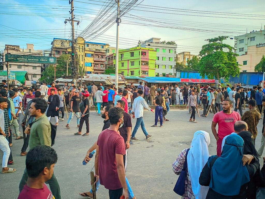 Day One of the Non-Cooperation Movement 2024 in Bahaddarhat, Chittagong 02.jpg — related to The Man Who Stopped a Winning Fight