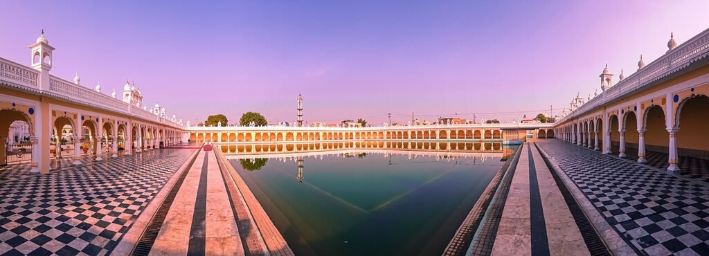 Gurdwara Janam Asthan at Nankana Sahib, Guru Nanak’s birthplace.