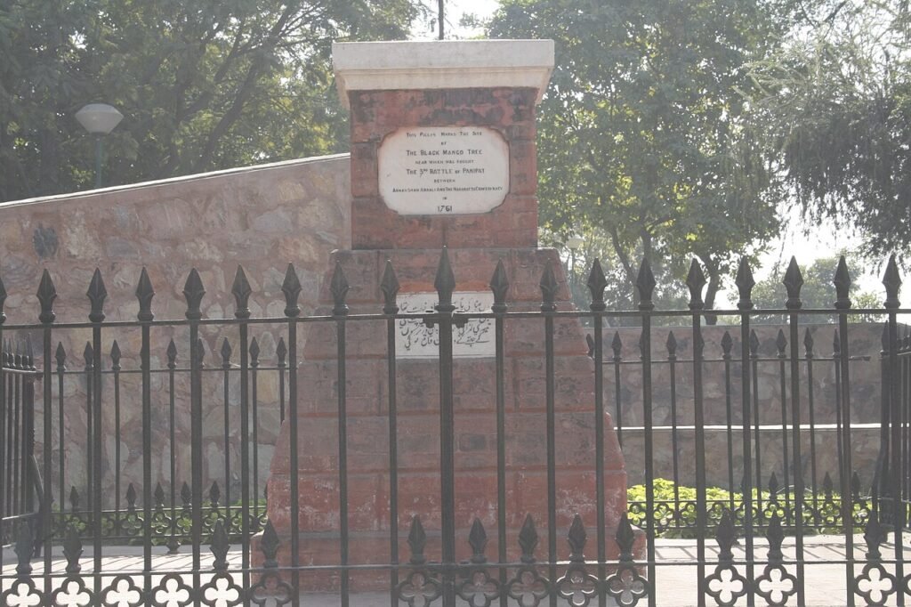 Second Battle of Panipat 1556: How Hemu Came Within an Arrow of Victory A memorial or landscape connected with the battles of Panipat.