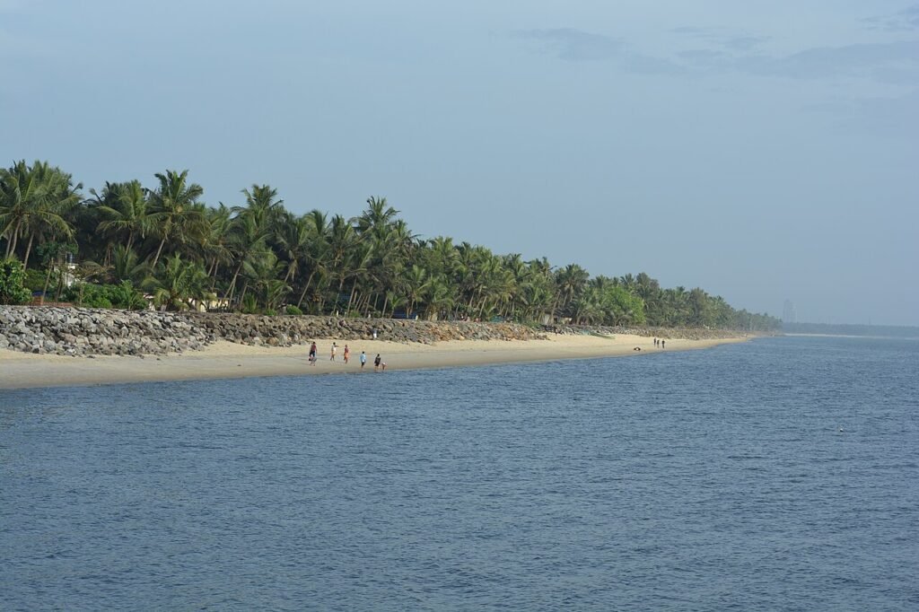 The Kappad landing memorial in Kerala, associated with Vasco da Gama’s arrival near Calicut in 1498.