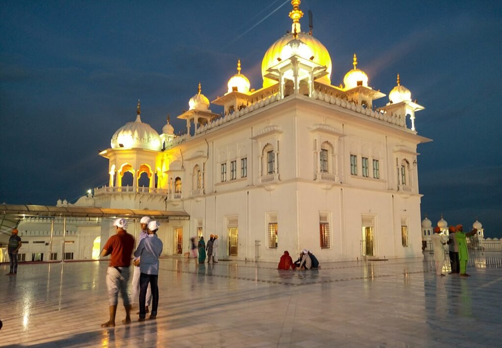 Takht Sri Kesgarh Sahib at Anandpur, associated with the founding of the Khalsa in 1699.