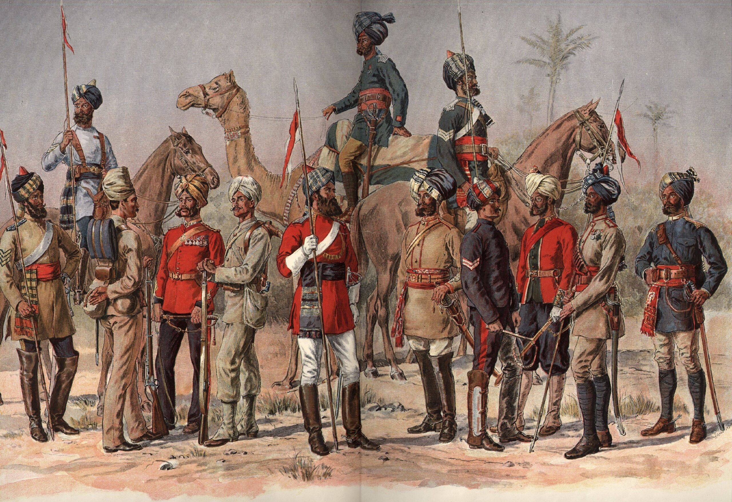 Establishment of the British Raj