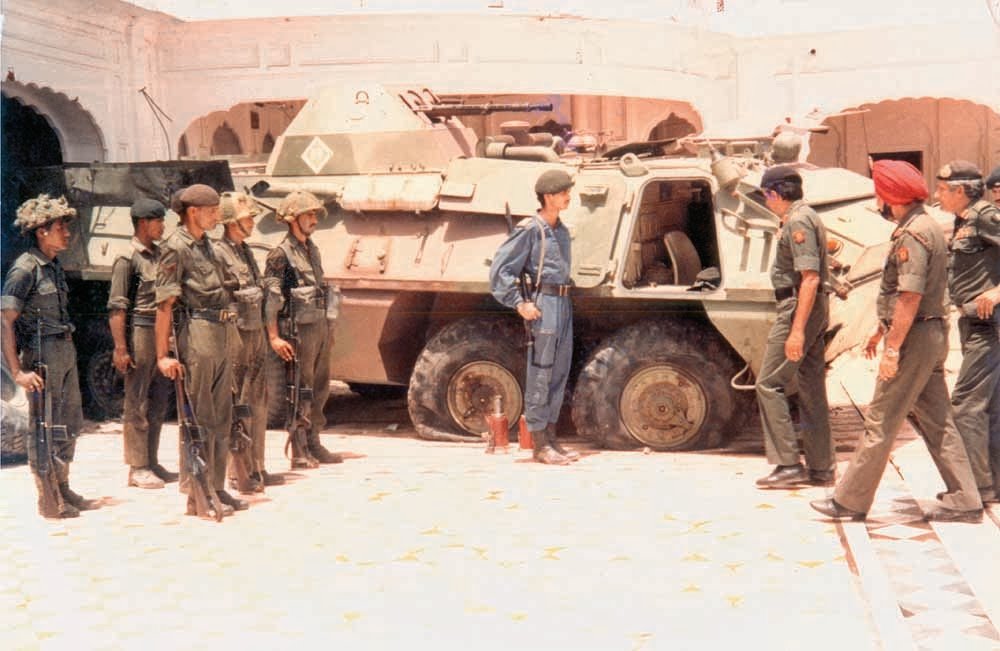 Operation Blue Star and Assassination of Indira Gandhi (1984)