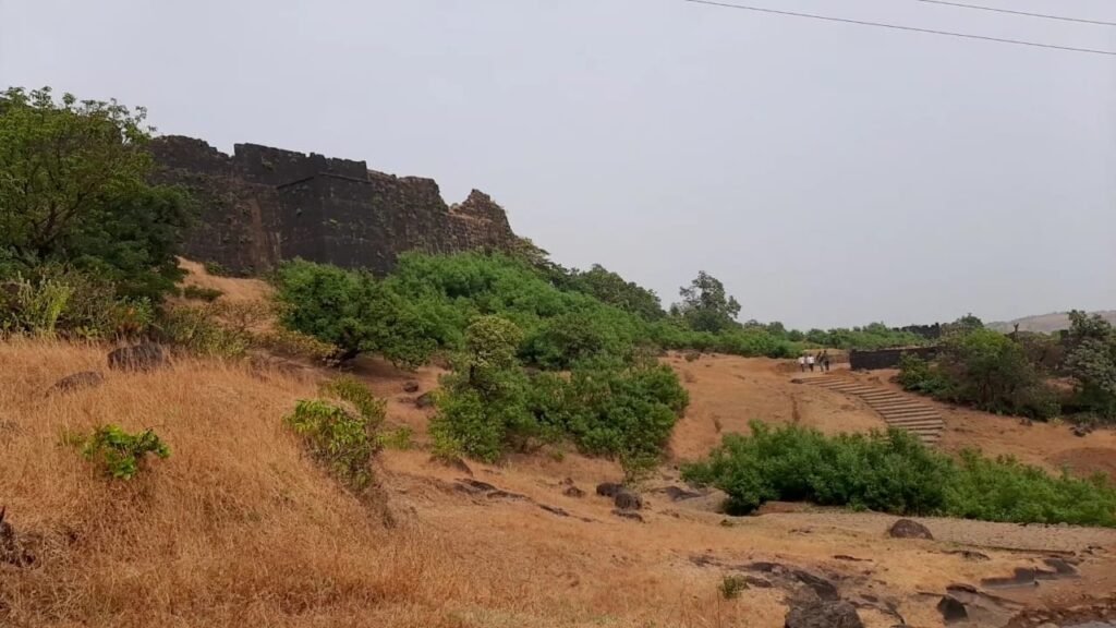 Raigad Fort, later the capital and coronation site of Shivaji’s Maratha kingdom.