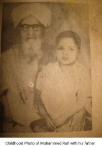 chidhood image of Mohammed Rafi