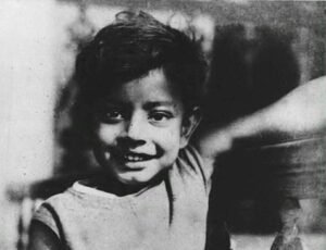 childhood image of Satyajit Ray