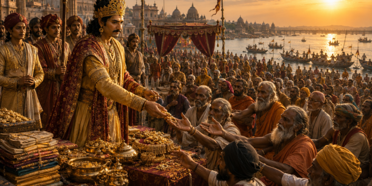 The Emperor who gave Everything Away Reign of Harshavardhana