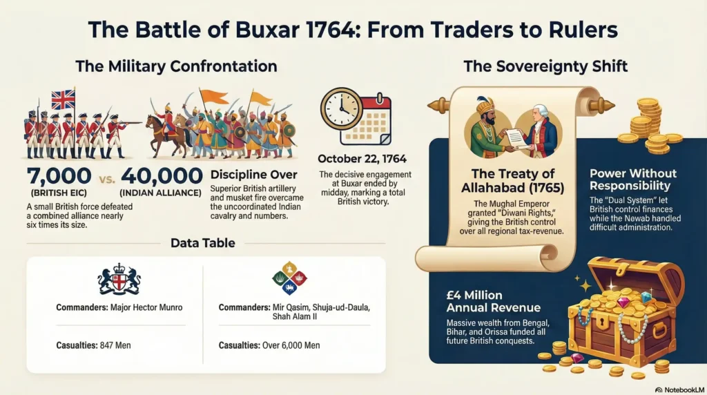 The Battle of Buxar 1764: When the East India Company Became India's Ruler