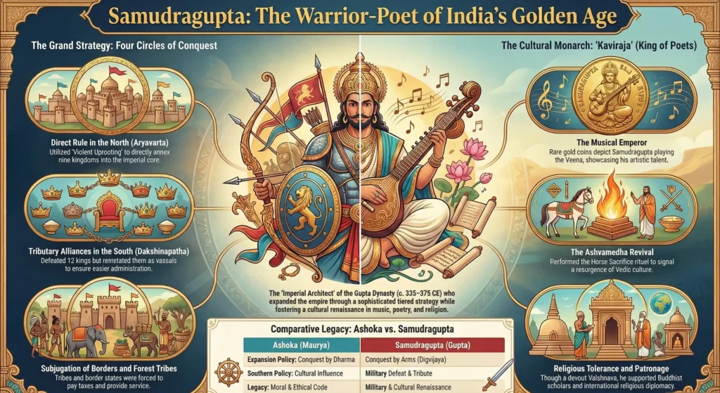 Reign of Samudragupta: The Warrior-Poet Who Unified Ancient India