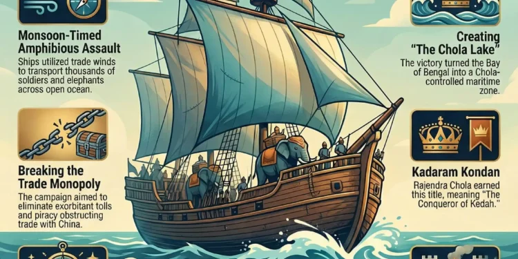 The Chola Naval Expedition: Rajendra Chola's Strike on Srivijaya Chola Naval Expedition