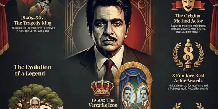 Dilip Kumar (1922–2021): The Tragedy King Who Taught India How to Act