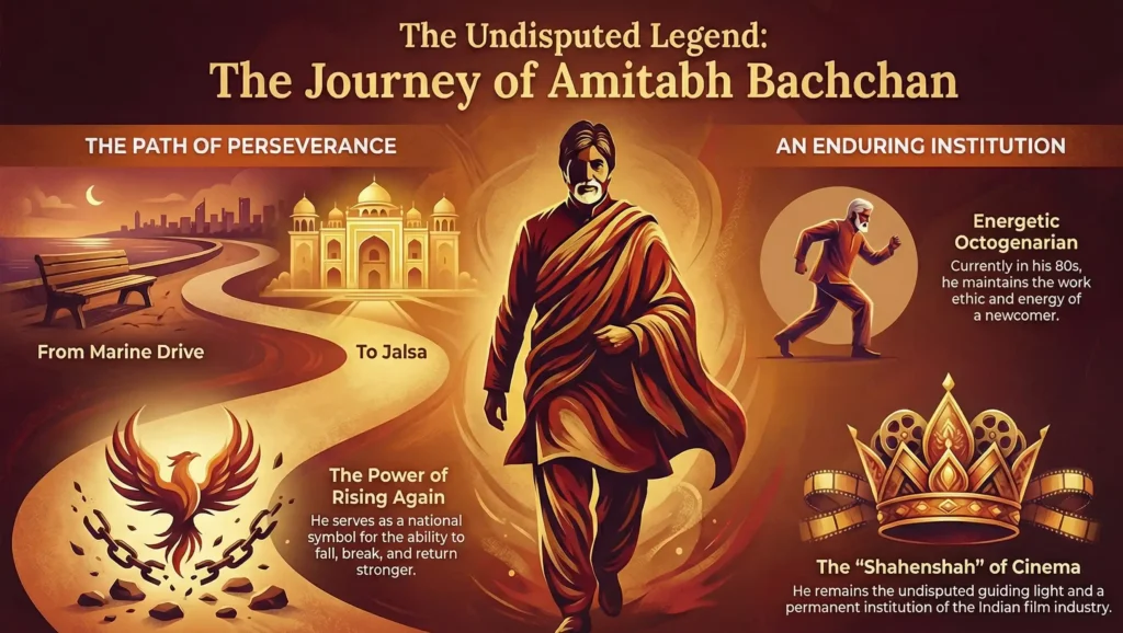 Amitabh Bachchan : The Shahenshah Who Conquered Hearts