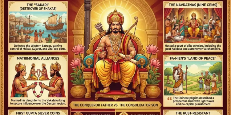 Reign of Chandragupta II: The Legendary Vikramaditya of Ujjain