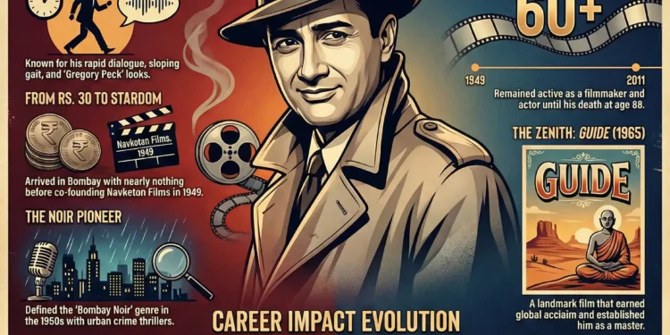 Dev Anand (1923–2011): The Evergreen Legend of Indian Cinema