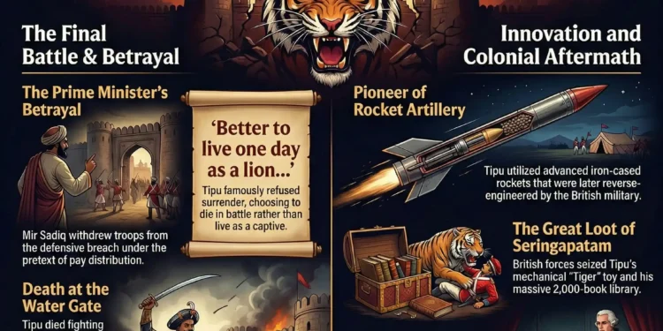 The Death of Tipu Sultan: Betrayal, Battle, and the End of an Era