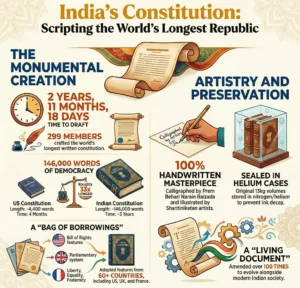 The Constitution of India: How 299 Visionaries Scripted a Nation's Destiny