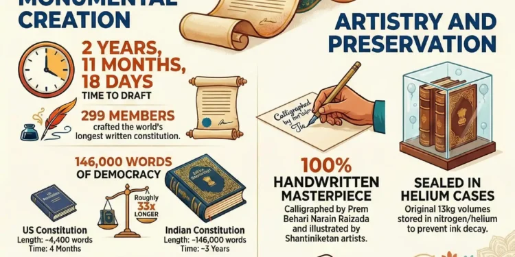 The Constitution of India: How 299 Visionaries Scripted a Nation's Destiny