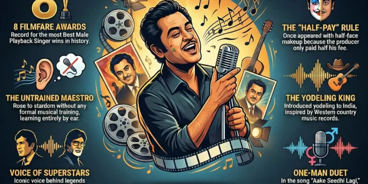 Kishore Kumar (1929–1987): The Eccentric Genius of Indian Cinema