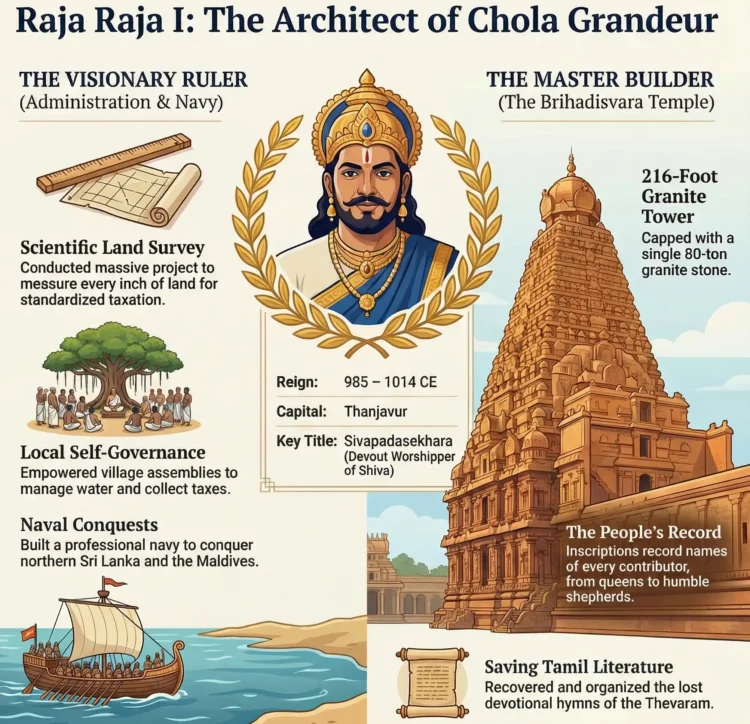 Reign of Raja Raja Chola I: The Emperor Who Built the Big Temple