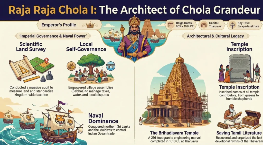 Reign of Raja Raja Chola I: The Emperor Who Built the Big Temple