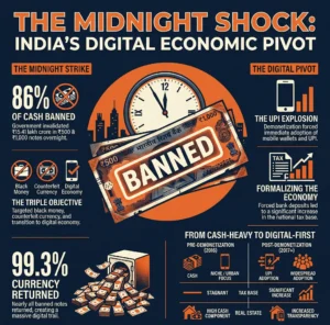 Demonetization in India (2016): The Night That Changed the Economy
