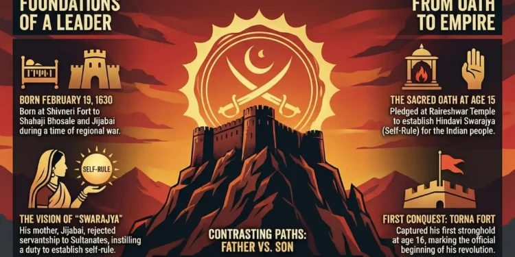 Birth of Shivaji Maharaj: The Dawn of Swarajya at Shivneri Birth of Shivaji Maharaj: The Dawn of Swarajya at Shivneri