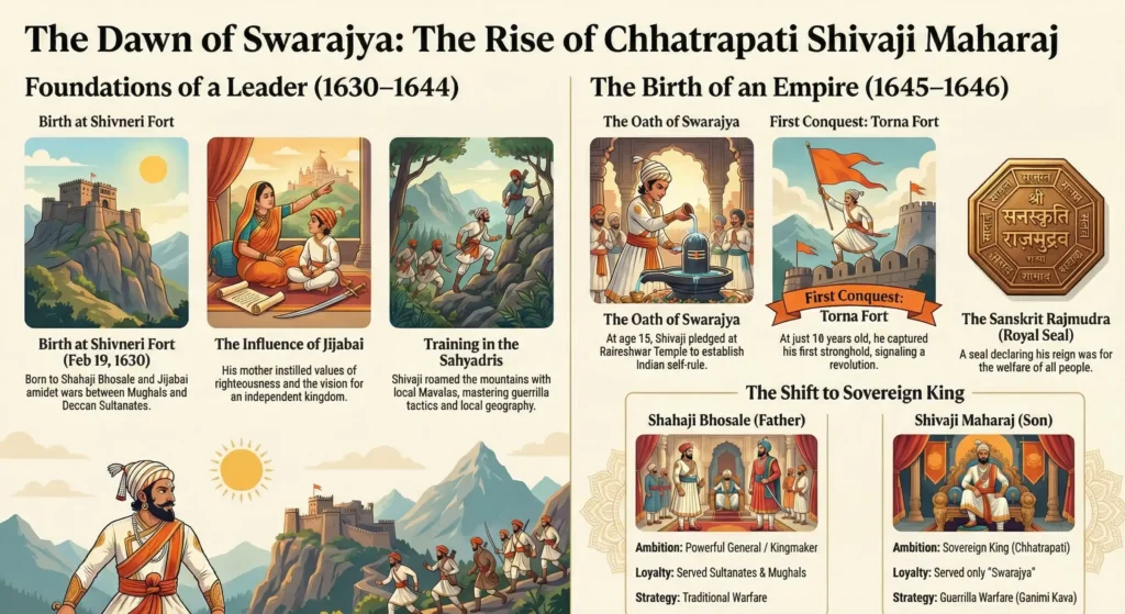 Birth of Shivaji Maharaj: The Dawn of Swarajya at Shivneri Birth of Shivaji Maharaj: The Dawn of Swarajya at Shivneri