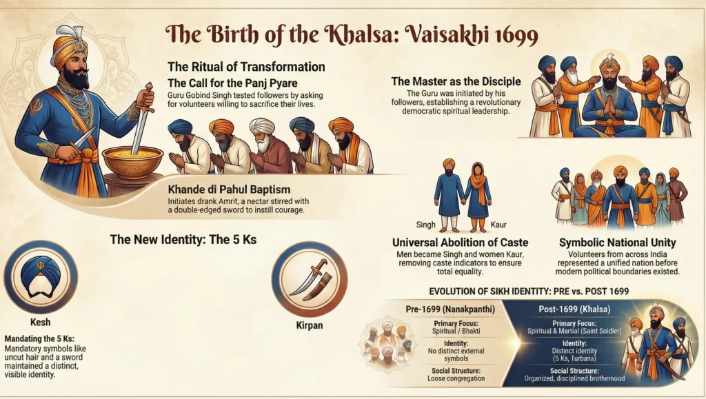 The Foundation of the Khalsa: How Vaisakhi 1699 Changed Sikh History Forever