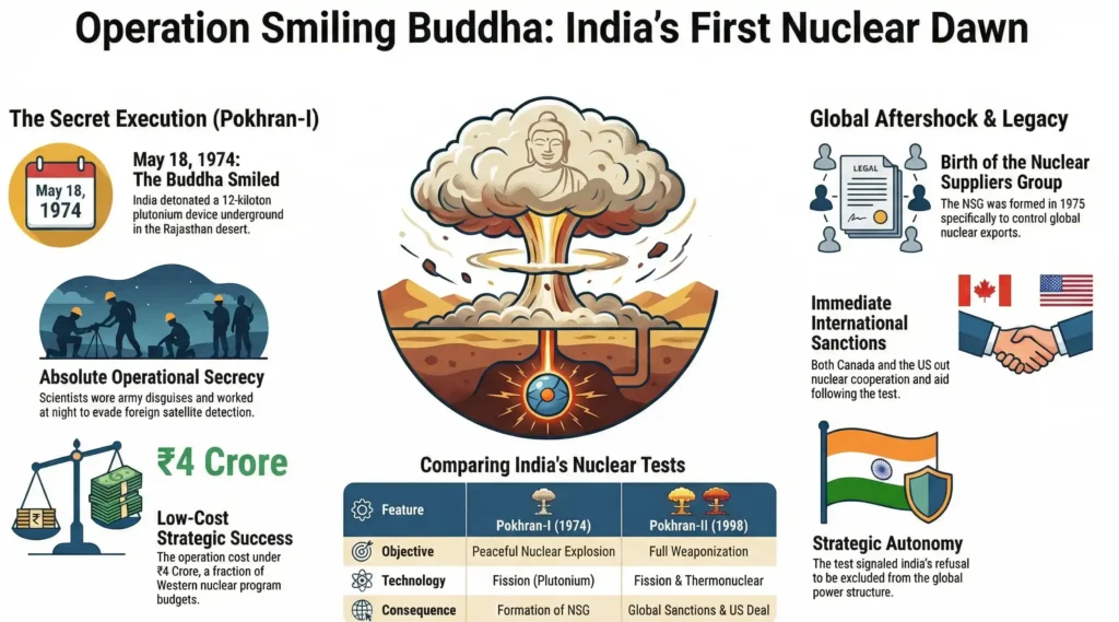 India's First Nuclear Test: The Story of Smiling Buddha