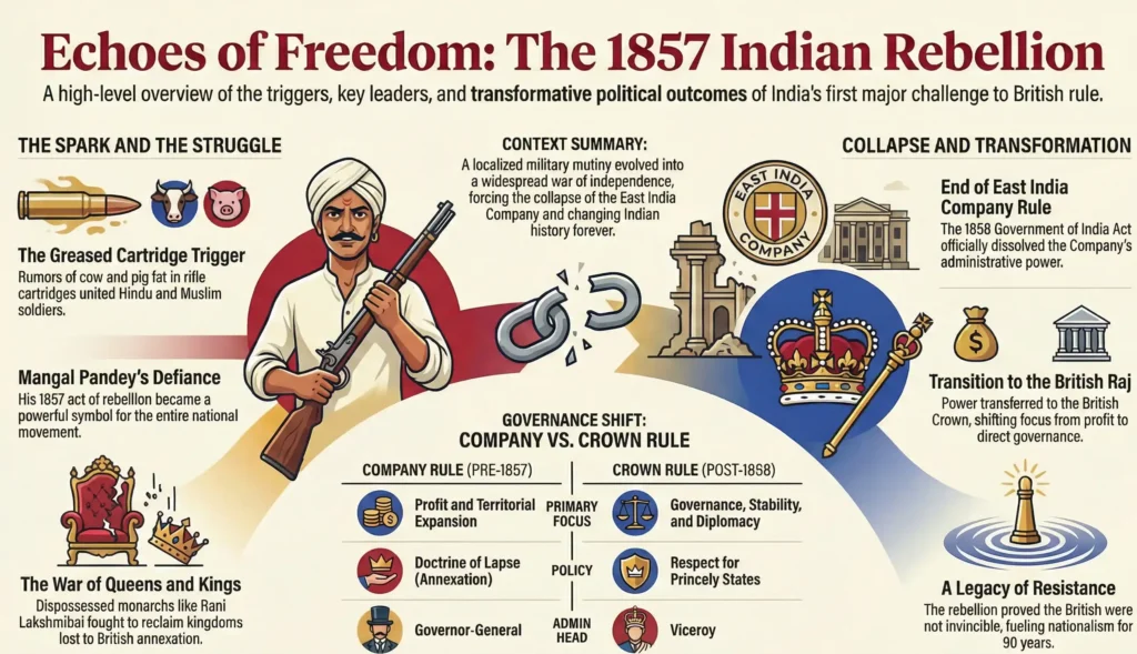 The Revolt of 1857: When India First Challenged the British Empire