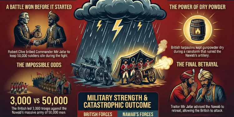 The Battle of Plassey: How a Conspiracy Toppled the Nawab of Bengal