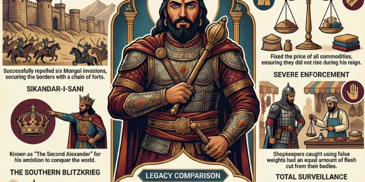 The Reign of Alauddin Khalji: The Sultan Who Defied Economics and Empires