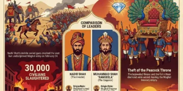 The Sack of Delhi 1739: When Nadir Shah Stole the Peacock Throne