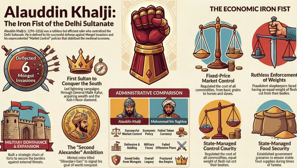 The Reign of Alauddin Khalji: The Sultan Who Defied Economics and Empires