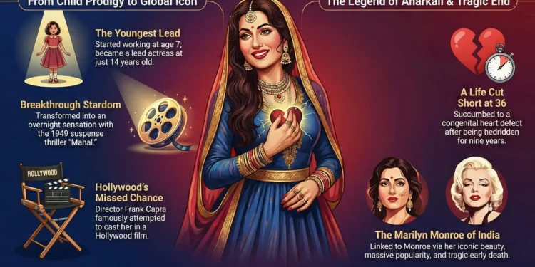 The Life and Legacy of Madhubala: The Venus of Indian Cinema