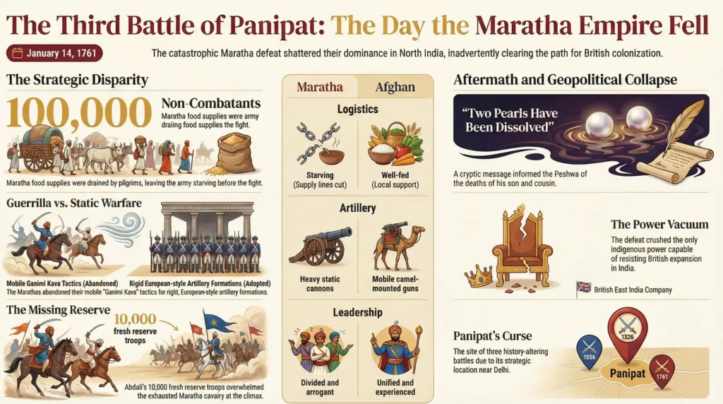 The Third Battle of Panipat: 100,000 Lives Lost in a Single Day