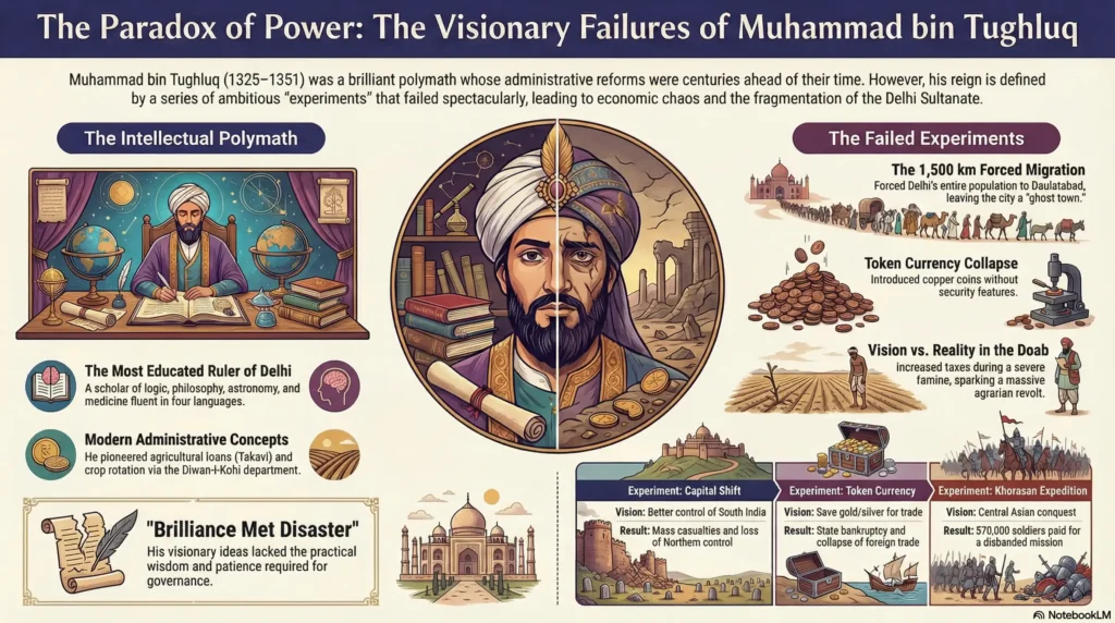 Reign of Muhammad bin Tughluq: When Brilliance Met Disaster