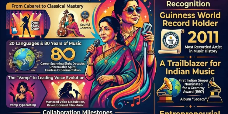 Asha Bhosle Biography : Beyond the Melody