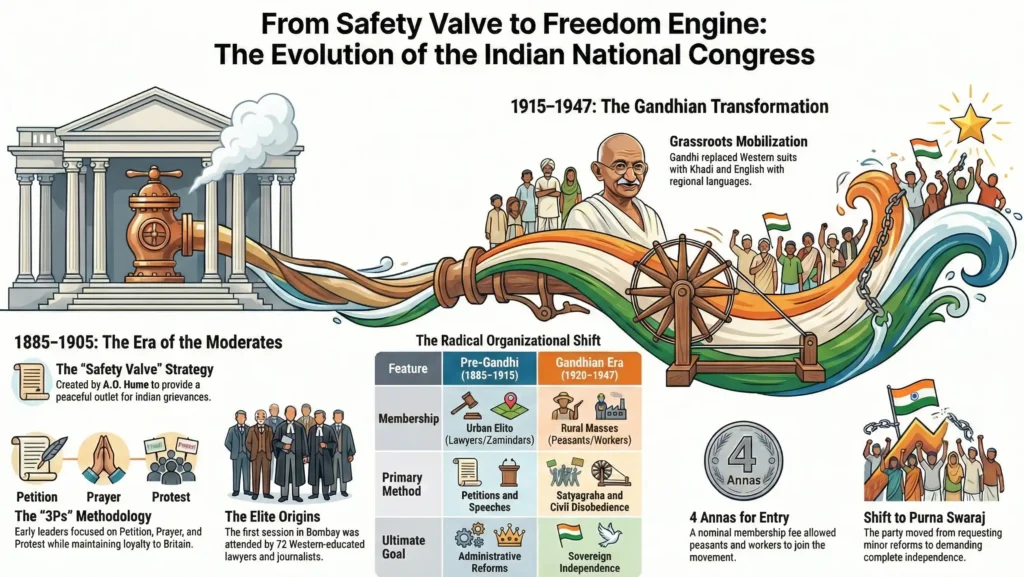 Indian National Congress Founded (1885): How a "Safety Valve" Became a Freedom Engine